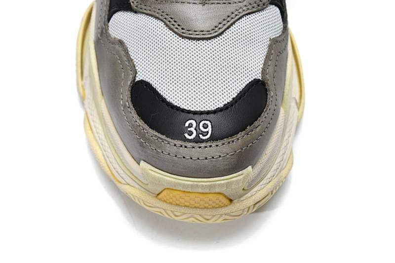 【CA0LJ】灰红 巴黎世家8层组合TPU复古鞋 533883 W09O2 4365 Balenciaga Triple S Blue Red