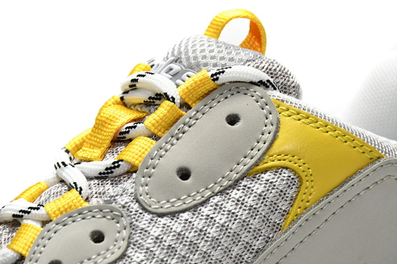 【CA0LJ】浅灰黄 巴黎世家8层组合TPU复古鞋 524037 W0E1 9000 Balenciaga Triple S Grey Yellow