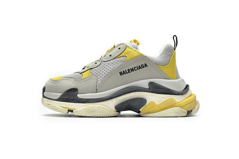 yupoo_376711_4be5eb7b.jpg 【CA0LJ】浅灰黄 巴黎世家8层组合TPU复古鞋 524037 W0E1 9000 Balenciaga Triple S Grey Yellow