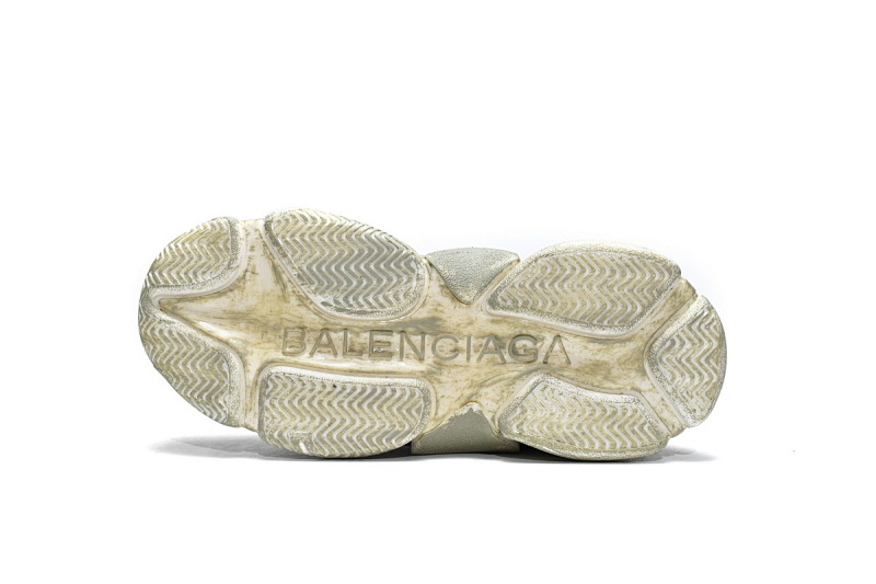 【CA0LJ】脏脏灰 巴黎世家8层组合TPU复古鞋 536737 W3CN3 9700 Balenciaga Triple S Beige