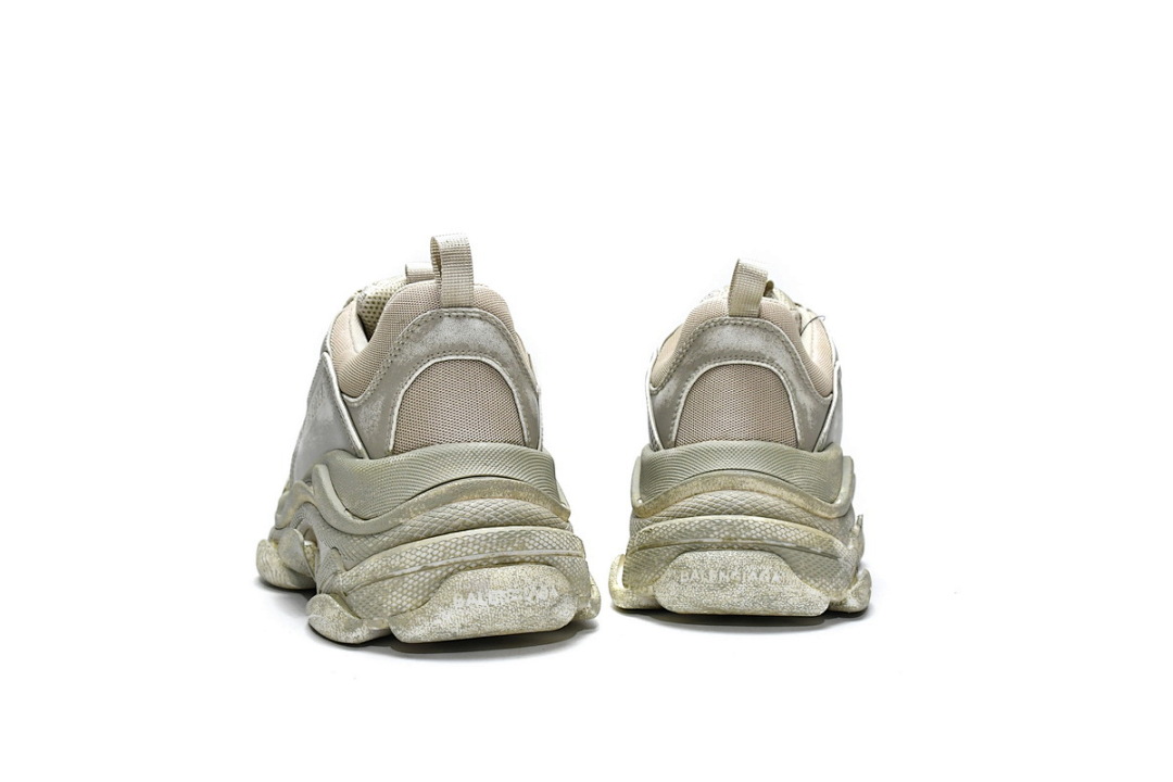 【CA0LJ】脏脏灰 巴黎世家8层组合TPU复古鞋 536737 W3CN3 9700 Balenciaga Triple S Beige
