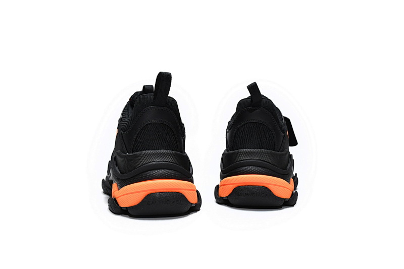 【CA0LJ】黑桔 巴黎世家8层组合TPU复古鞋 536737 W2FA1 9188 Balenciaga Triple S Black Orange