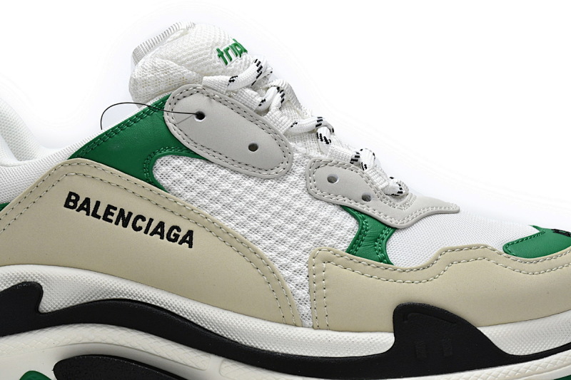【CA0LJ】白绿 巴黎世家8层组合TPU复古鞋 536737 W09O1 9090 Balenciaga Triple S White Green