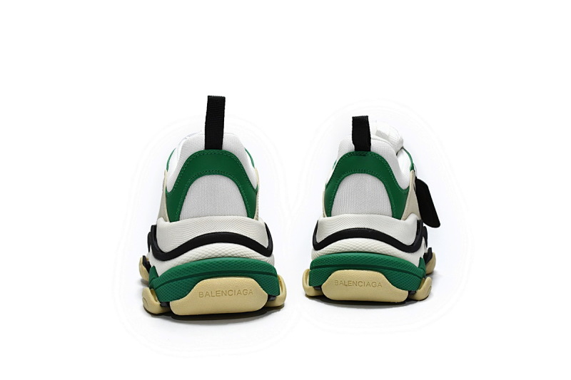 【CA0LJ】白绿 巴黎世家8层组合TPU复古鞋 536737 W09O1 9090 Balenciaga Triple S White Green
