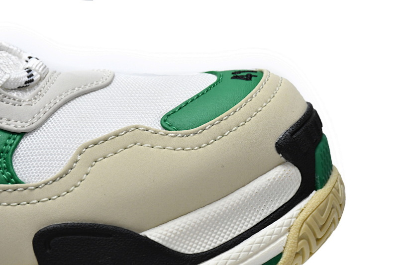 【CA0LJ】白绿 巴黎世家8层组合TPU复古鞋 536737 W09O1 9090 Balenciaga Triple S White Green