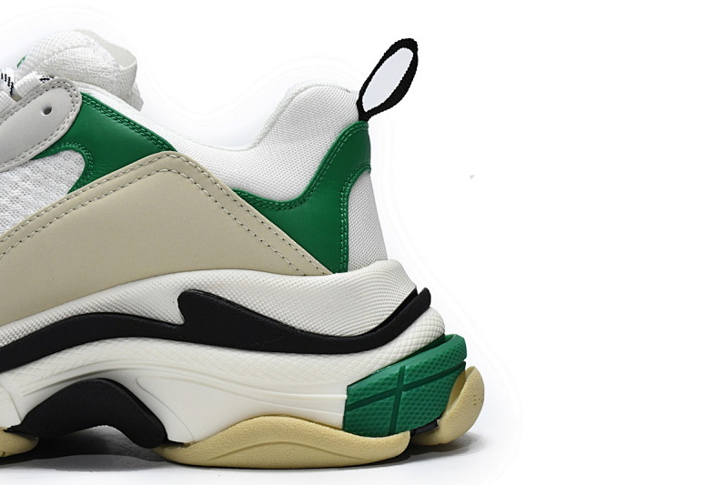 【CA0LJ】白绿 巴黎世家8层组合TPU复古鞋 536737 W09O1 9090 Balenciaga Triple S White Green