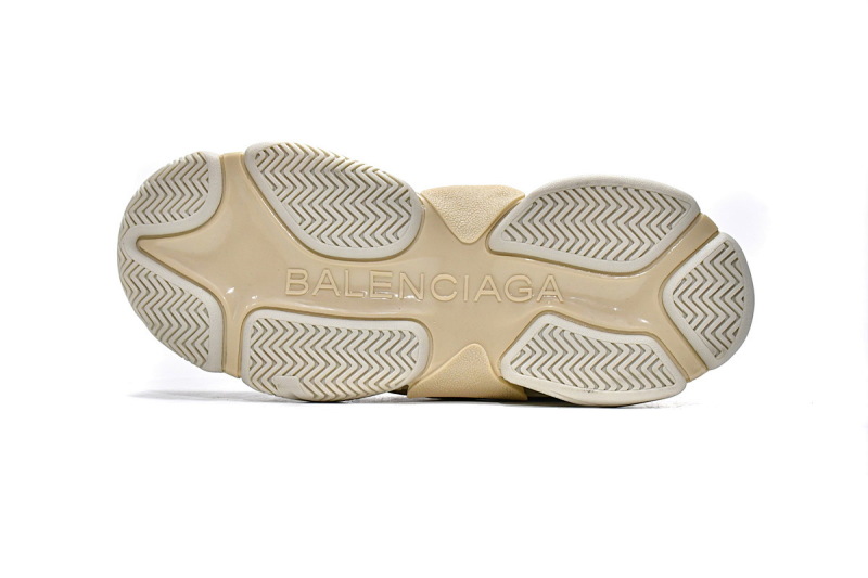 【CA0LJ】全白 巴黎世家8层组合TPU复古鞋 534217 W09E1 9000 Balenciaga Triple S White