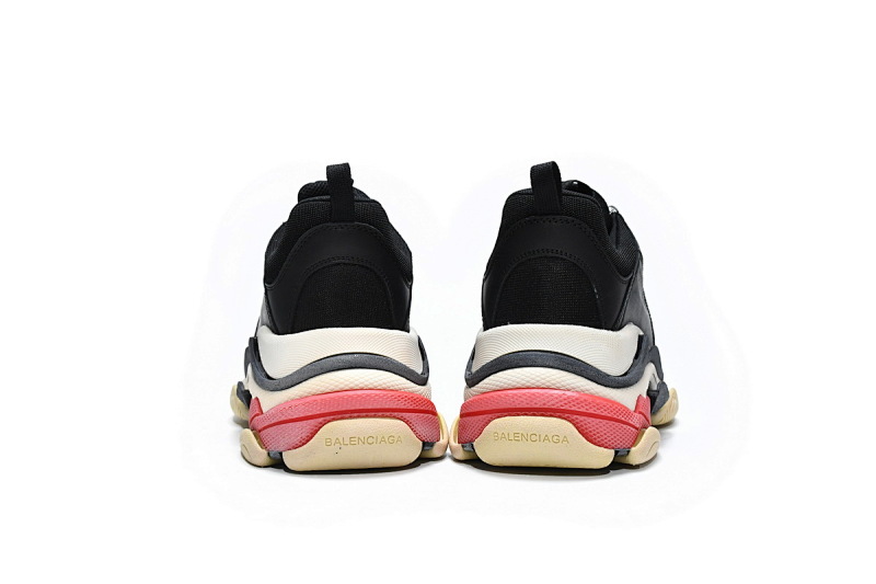 【CA0LJ】黑红 巴黎1代复古老爹鞋 533882 W0901 1000 Balenciaga Triple S Black Red