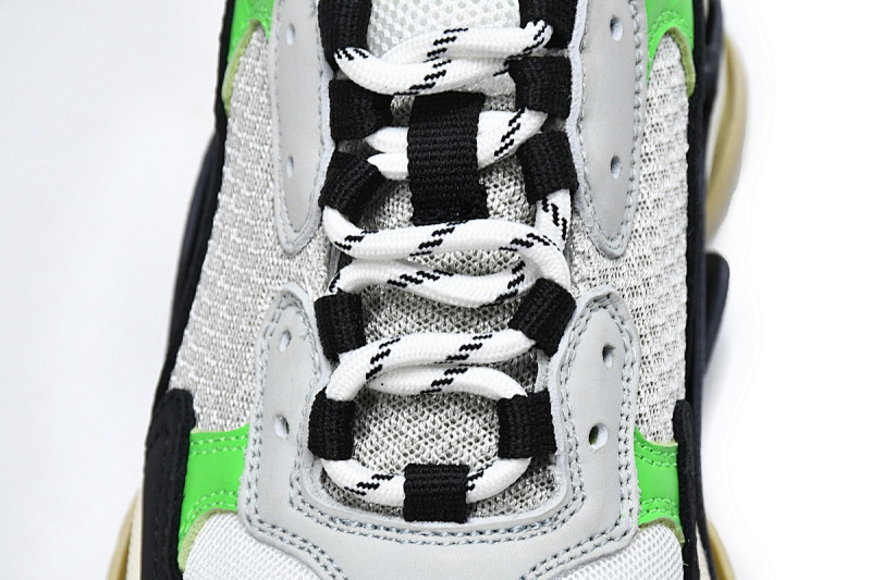 【CA0LJ】电子绿 巴黎1代复古老爹鞋 512178 W09T1 9000 Balenciaga Triple S Electronic Green W09T1 9000