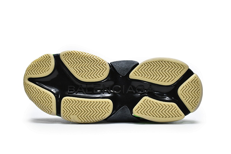 【CA0LJ】电子绿 巴黎1代复古老爹鞋 512178 W09T1 9000 Balenciaga Triple S Electronic Green W09T1 9000