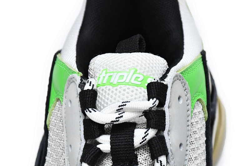 【CA0LJ】电子绿 巴黎1代复古老爹鞋 512178 W09T1 9000 Balenciaga Triple S Electronic Green W09T1 9000