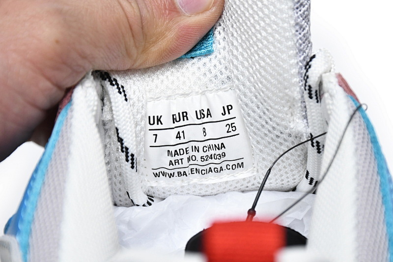 【CA0LJ】潮流粉 巴黎1代复古老爹鞋 524039 W09OH 4196 Balenciaga Triple S Tide Pink