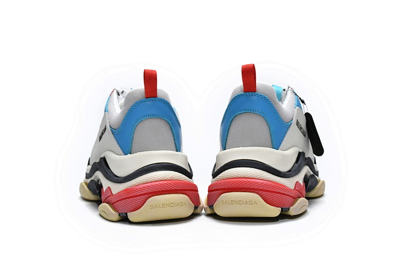 【CA0LJ】潮流粉 巴黎1代复古老爹鞋 524039 W09OH 4196 Balenciaga Triple S Tide Pink