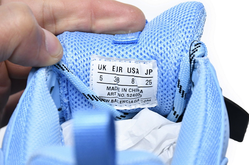 【CA0LJ】月色 巴黎1代复古老爹鞋 524039 W2FW1 4800 Balenciaga Triple S Moonlight