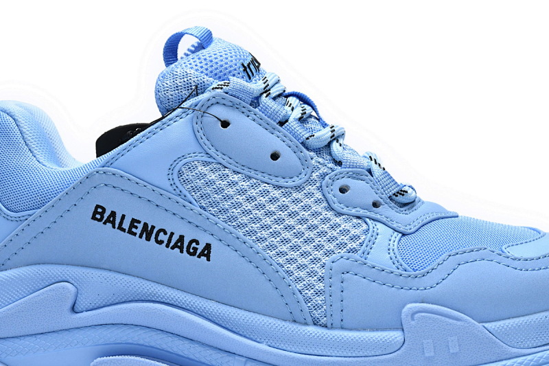 【CA0LJ】月色 巴黎1代复古老爹鞋 524039 W2FW1 4800 Balenciaga Triple S Moonlight