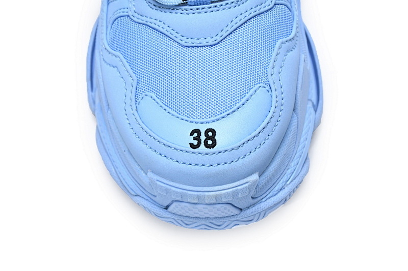 【CA0LJ】月色 巴黎1代复古老爹鞋 524039 W2FW1 4800 Balenciaga Triple S Moonlight