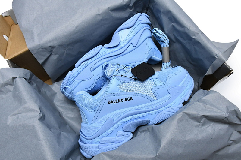 【CA0LJ】月色 巴黎1代复古老爹鞋 524039 W2FW1 4800 Balenciaga Triple S Moonlight