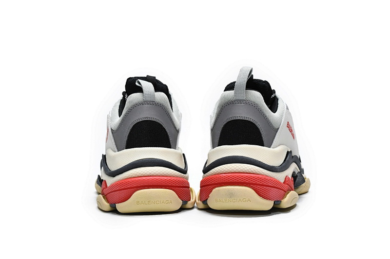 【CA0LJ】灰银黑 巴黎1代复古老爹鞋 512175 W0903 1081 Balenciaga Triple S Grey Silver Black