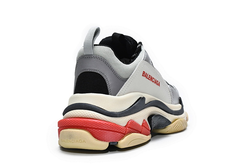 【CA0LJ】灰银黑 巴黎1代复古老爹鞋 512175 W0903 1081 Balenciaga Triple S Grey Silver Black
