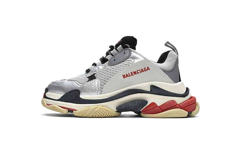 yupoo_377229_86ed8ca2.jpg 【CA0LJ】灰银黑 巴黎1代复古老爹鞋 512175 W0903 1081 Balenciaga Triple S Grey Silver Black