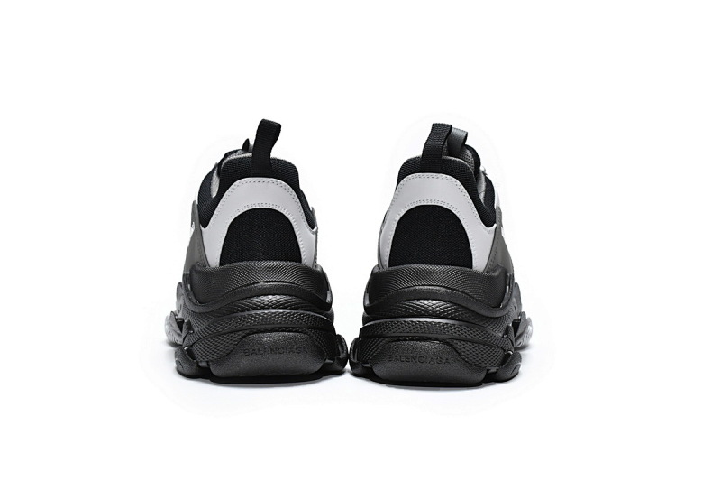 【CA0LJ】渐变灰 巴黎1代复古老爹鞋 536737 W2FA1 9108 Balenciaga Triple S Graded Grey