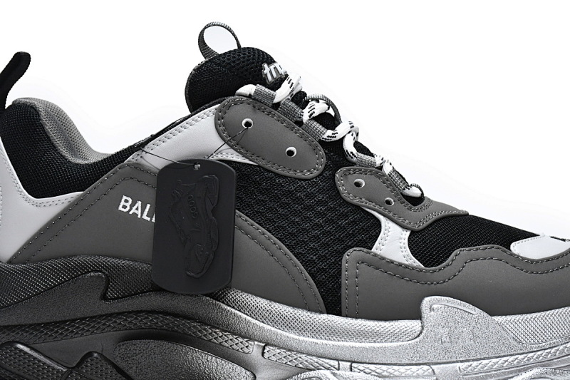 【CA0LJ】渐变灰 巴黎1代复古老爹鞋 536737 W2FA1 9108 Balenciaga Triple S Graded Grey