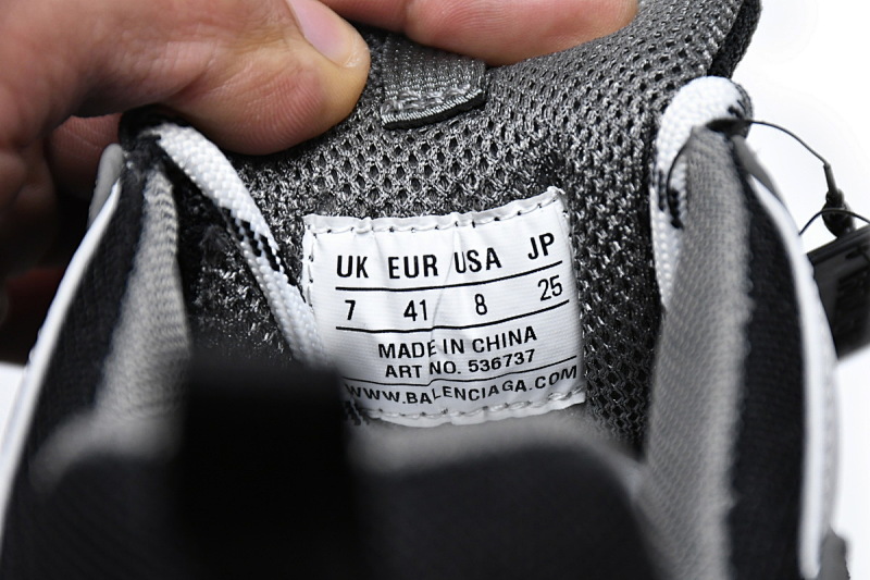 【CA0LJ】渐变灰 巴黎1代复古老爹鞋 536737 W2FA1 9108 Balenciaga Triple S Graded Grey