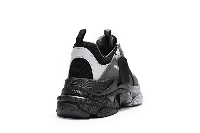 【CA0LJ】渐变灰 巴黎1代复古老爹鞋 536737 W2FA1 9108 Balenciaga Triple S Graded Grey