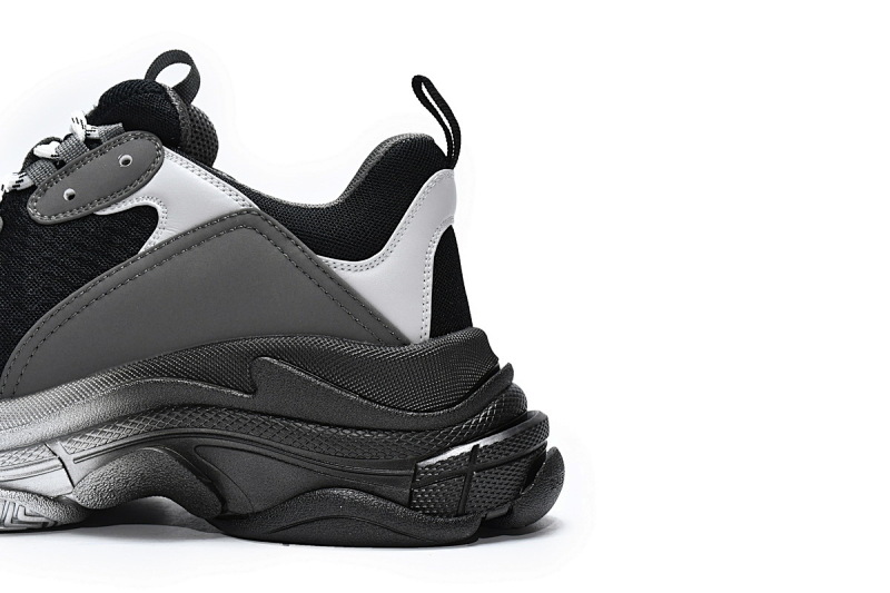 【CA0LJ】渐变灰 巴黎1代复古老爹鞋 536737 W2FA1 9108 Balenciaga Triple S Graded Grey