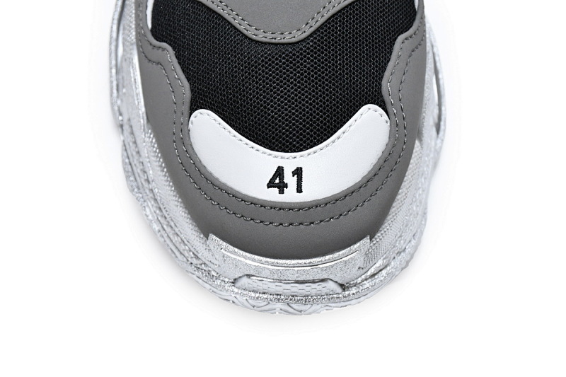 【CA0LJ】渐变灰 巴黎1代复古老爹鞋 536737 W2FA1 9108 Balenciaga Triple S Graded Grey
