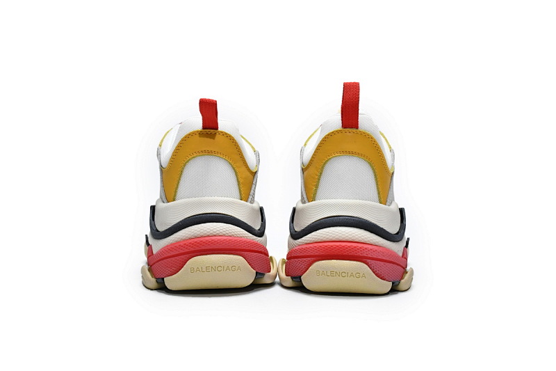 【CA0LJ】白浅粉 巴黎1代复古老爹鞋 524038 W09O5 9035 Balenciaga Triple S White Light Pink