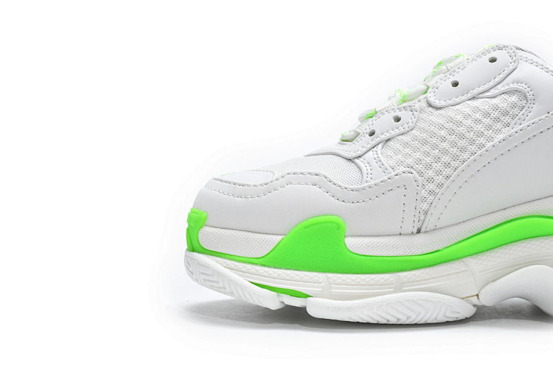 【CA0LJ】白灰绿 巴黎1代复古老爹鞋 524039 W2CA3 5390 Balenciaga Triple S White Grey Green