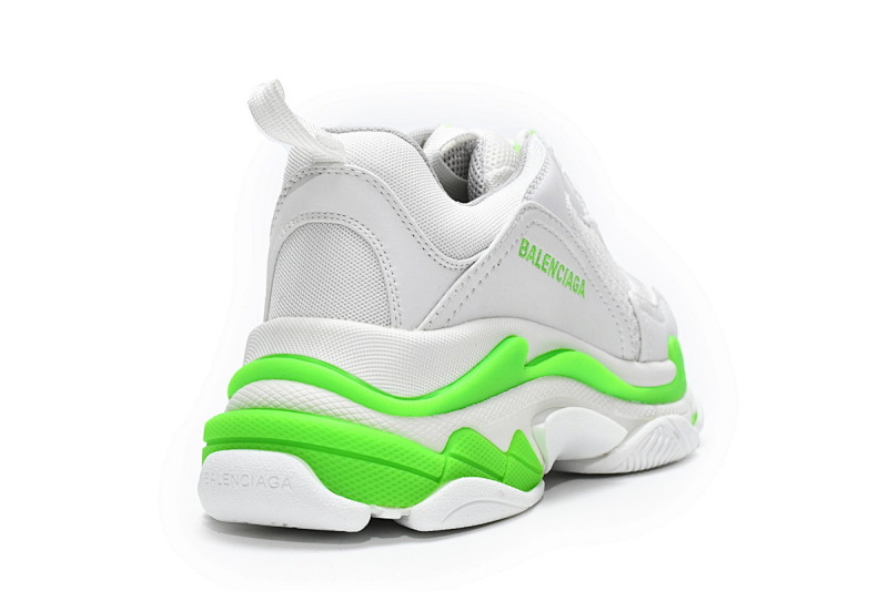 【CA0LJ】白灰绿 巴黎1代复古老爹鞋 524039 W2CA3 5390 Balenciaga Triple S White Grey Green