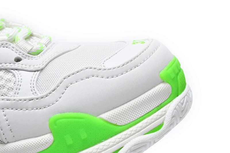 【CA0LJ】白灰绿 巴黎1代复古老爹鞋 524039 W2CA3 5390 Balenciaga Triple S White Grey Green