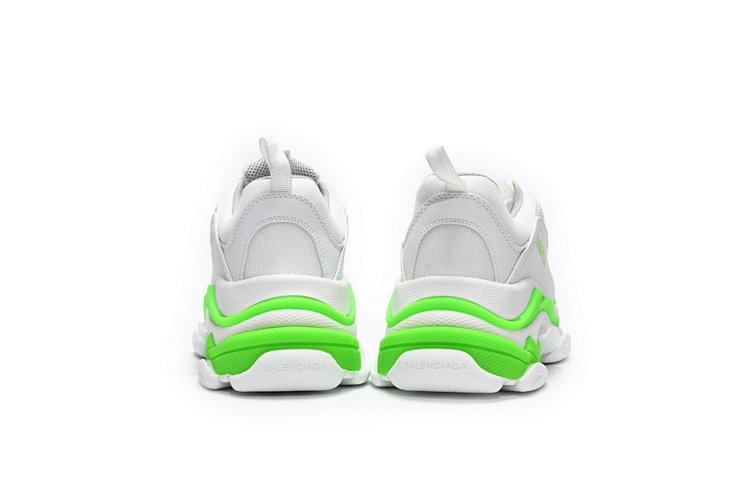【CA0LJ】白灰绿 巴黎1代复古老爹鞋 524039 W2CA3 5390 Balenciaga Triple S White Grey Green