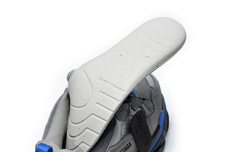 【CA0LJ】中灰宝兰 巴黎1代复古老爹鞋 536737 W09ON1 9018 Balenciaga Triple S Grey Sapphire