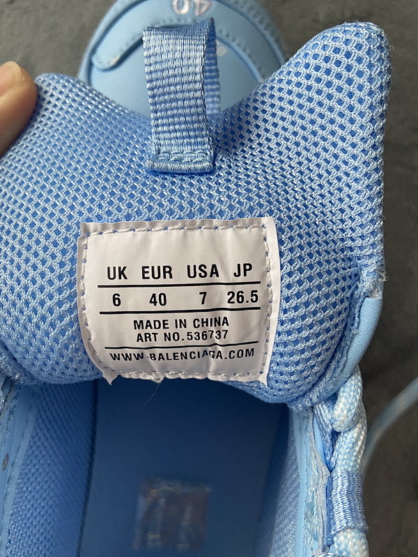 【CA0LJ】月色联名 巴黎世家8层组合TPU复古鞋 536737 W2FA1 4090 Balenciaga Triple S Moonlight