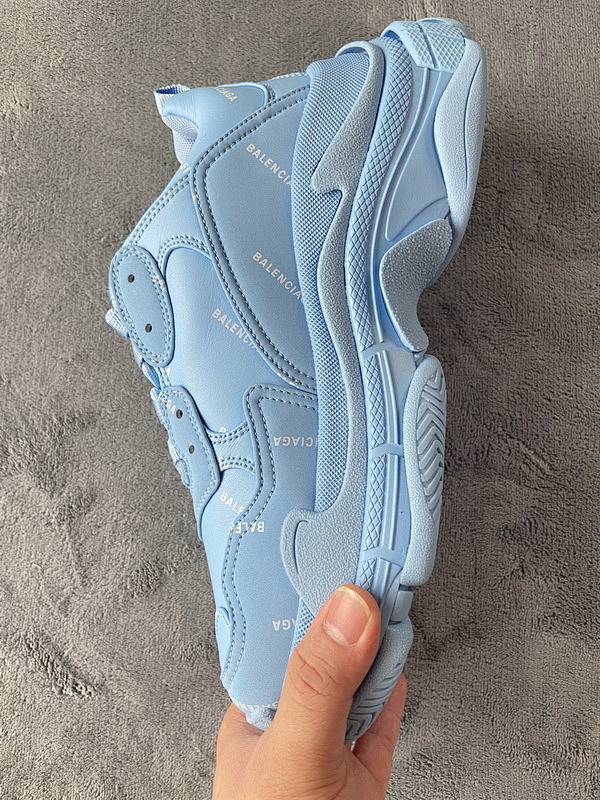 【CA0LJ】月色联名 巴黎世家8层组合TPU复古鞋 536737 W2FA1 4090 Balenciaga Triple S Moonlight