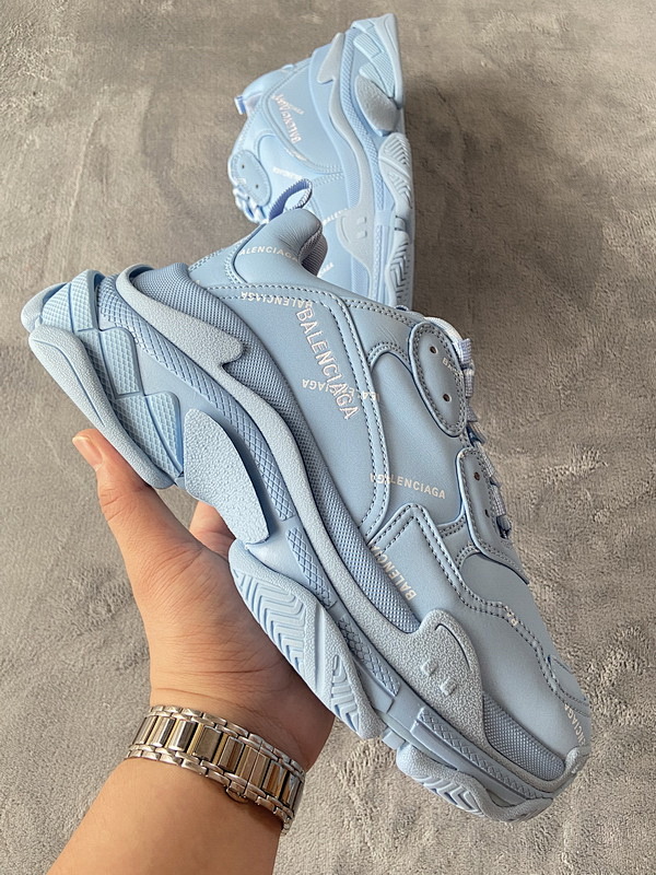 【CA0LJ】月色联名 巴黎世家8层组合TPU复古鞋 536737 W2FA1 4090 Balenciaga Triple S Moonlight