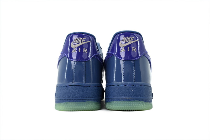 【BA9GF】亮面兰色 G版耐克空军低帮板鞋 IO4489-400 Nike Air Force 1 Low QS 'Mystic Navy'
