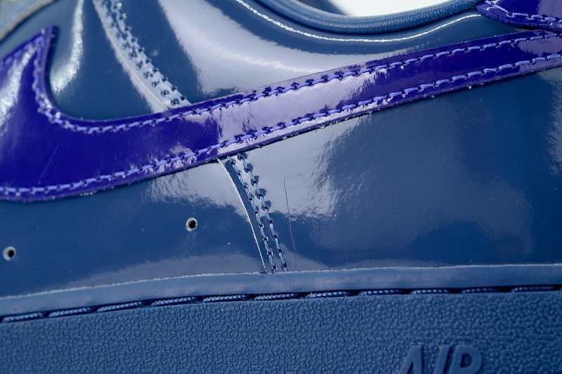 【BA9GF】亮面兰色 G版耐克空军低帮板鞋 IO4489-400 Nike Air Force 1 Low QS 'Mystic Navy'
