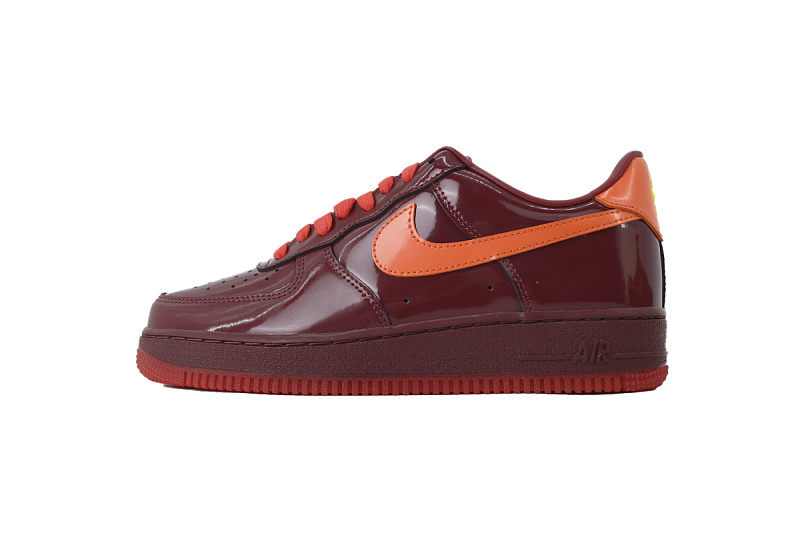 【BA9GF】红色空军 G版耐克空军低帮板鞋 IO4489-601 Nike Air Force 1 Low 'Patent Leather Dark Team Red'