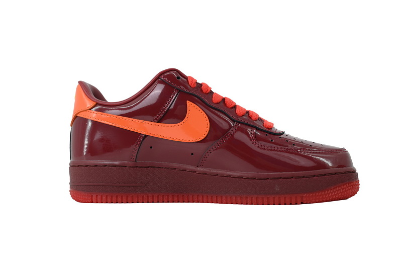 【BA9GF】红色空军 G版耐克空军低帮板鞋 IO4489-601 Nike Air Force 1 Low 'Patent Leather Dark Team Red'