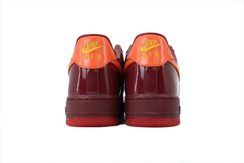 【BA9GF】红色空军 G版耐克空军低帮板鞋 IO4489-601 Nike Air Force 1 Low 'Patent Leather Dark Team Red'