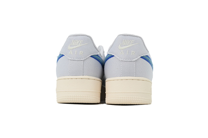 【BA9QF】电绣勾 耐克空军一号板鞋 HV1204-001 Nike Air Force 1 Low 'Canvas Pack - Photon Dust Game Royal'