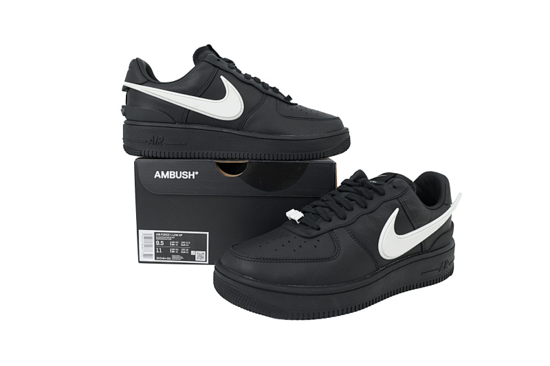 【DA1LR】AMBUSH联名黑 LJR版本空军低帮板鞋  DV3464-001 AMBUSH x Air Force 1 Low 'Black'