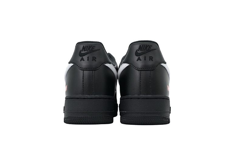 【BA5GF】SUP黑武士黑白 G版耐克空军低帮板鞋 CU9225-001  Nike Supreme x Air Force 1 Low Black Warrior Black And White