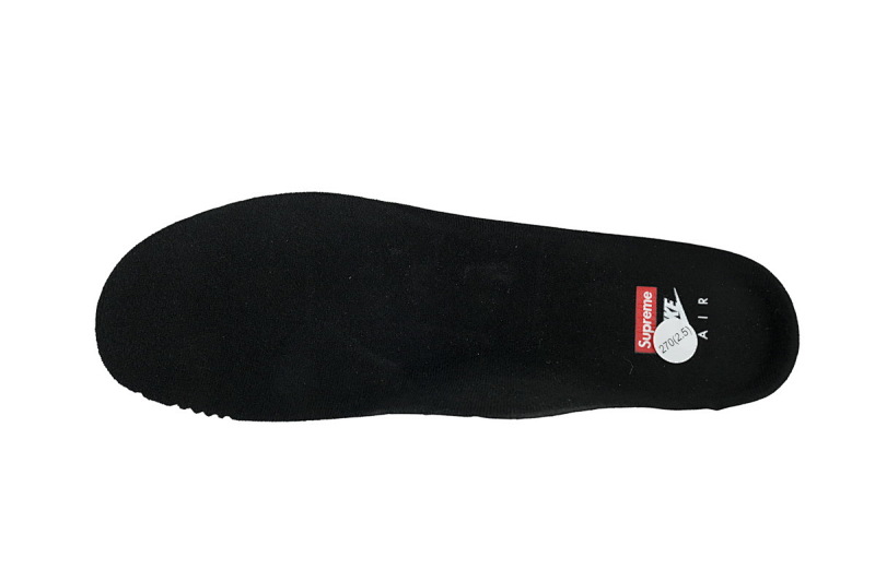 【BA5GF】SUP黑武士黑白 G版耐克空军低帮板鞋 CU9225-001  Nike Supreme x Air Force 1 Low Black Warrior Black And White