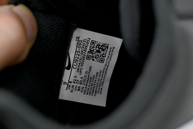 【BA5GF】SUP黑武士黑白 G版耐克空军低帮板鞋 CU9225-001  Nike Supreme x Air Force 1 Low Black Warrior Black And White