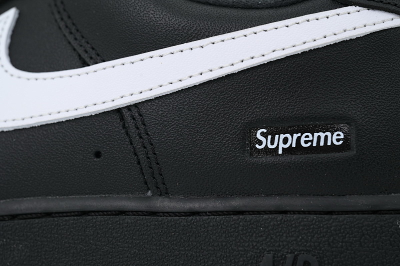 【BA9GF】Sup黑白 G版空军蒂芙尼联名板鞋 CU9225-002 Nike Supreme x Air Force 1 Low 'Box Logo - Black White'